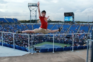 Jeff won't be outdone...nice split!