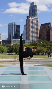 Daren Chou w The Long Center for the Performing Arts, Austin, Teksas. (fot. Piotr Huang)
