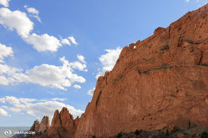 Natomiast w USA, artyści z Touring Company odwiedzili Garden of the Gods w Colorado Springs. (fot. tancerka Helen Li)