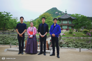 Ogrody wewnątrz pałacu Gyeongbokgung. (fot. Jun Liang)