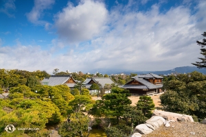 Widok z zamku Nijo w Kioto. (fot. Kenji Kobayashi)