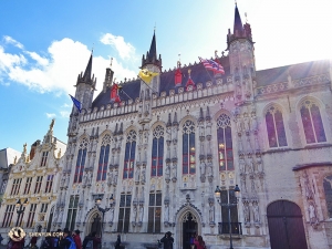 Burg Square i ratusz w Brugii. (fot. Joe Huang)