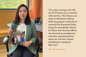 Opowiedziana własnymi słowami historia perkusjonistki:  <a target='_blank' href='https://www.shenyuncommunity.org/post/alice-liu'> Alice Liu</a>.